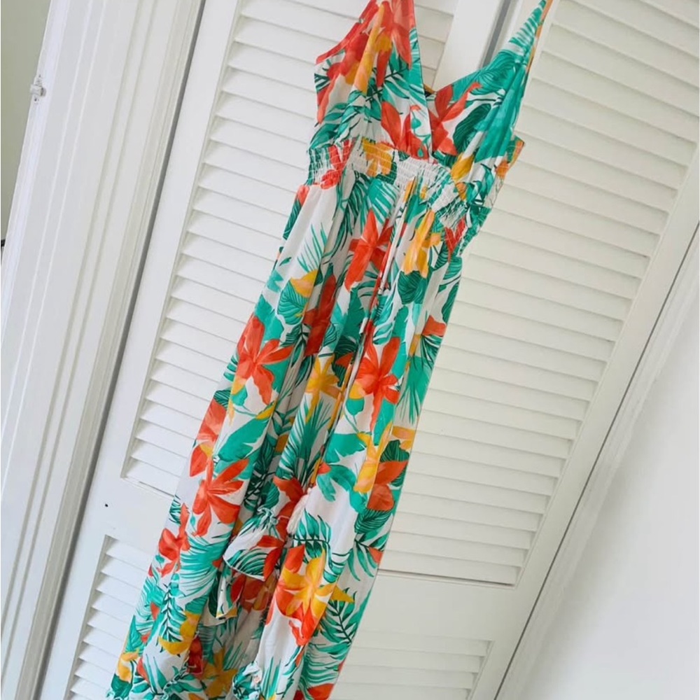 Floral maxi dress